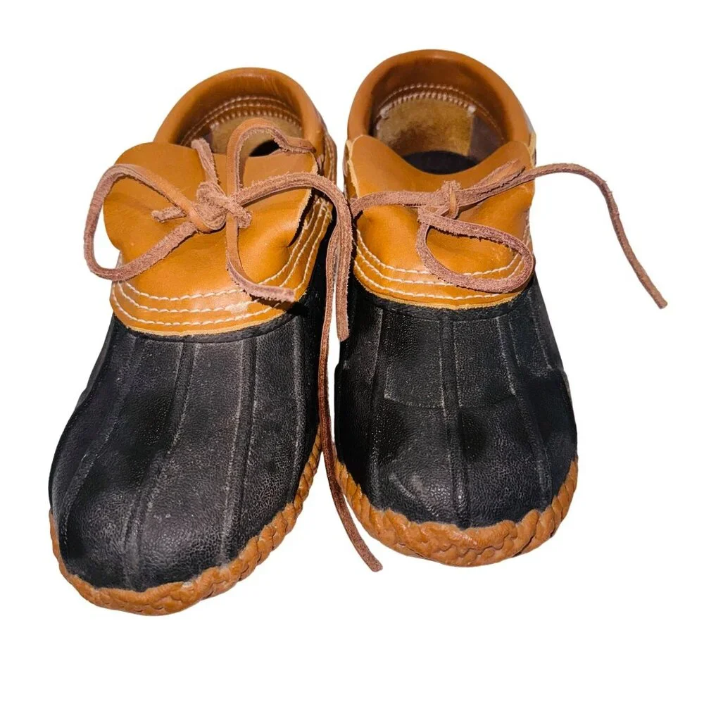 Vintage Soggs Duck Boots Size 7 Steel Shank Thinsulate Duck Hunting Shoe Slip On - Picture 3 of 10